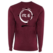 Load image into Gallery viewer, Red Flag Performance - KAIZEN Long Sleeve Sueded Tee
