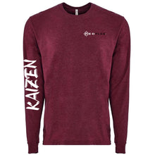 Load image into Gallery viewer, Red Flag Performance - KAIZEN Long Sleeve Sueded Tee
